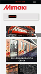 Mobile Screenshot of mimaki.hu