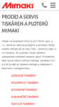 Mobile Screenshot of mimaki.cz