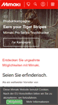 Mobile Screenshot of mimaki.de